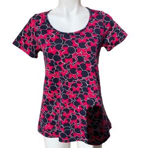 LuLaRoe Disney Minnie Mouse simply comfortable Tshirt XS